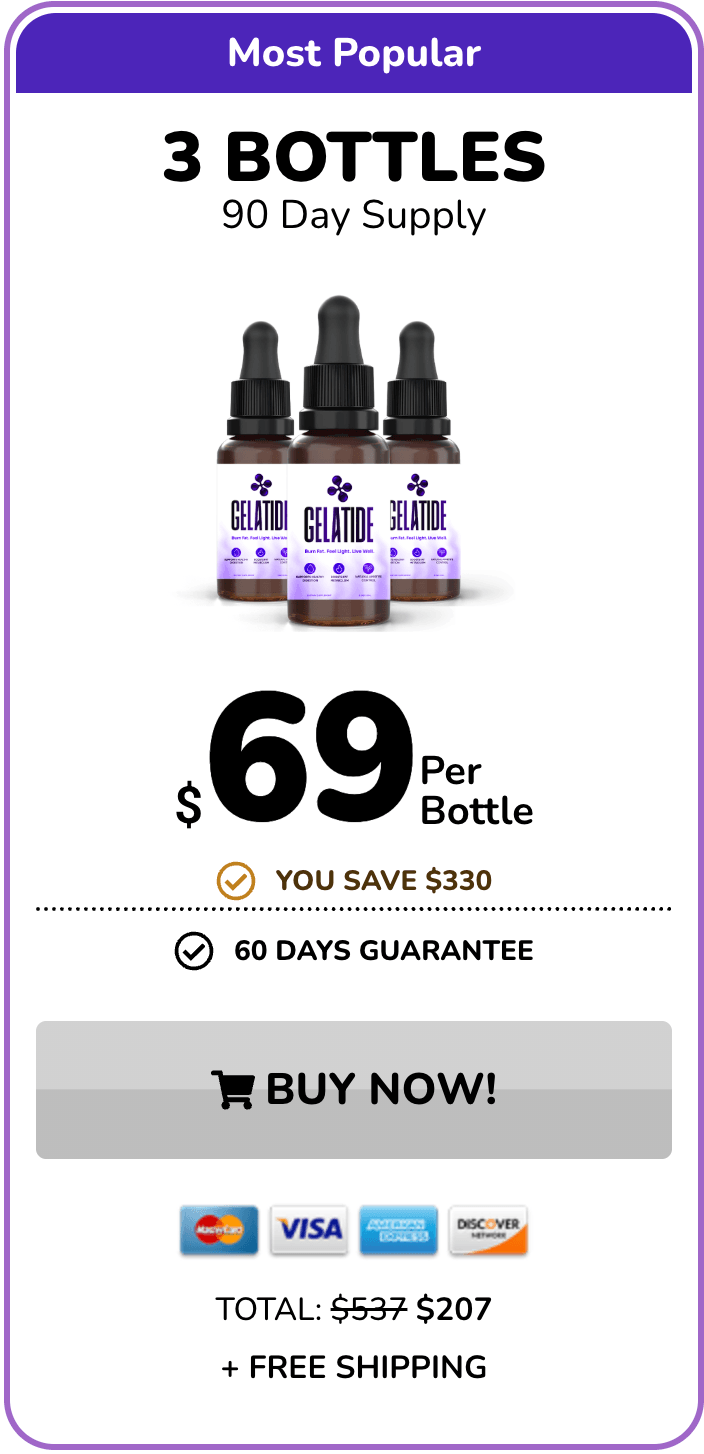 gelatide buy now 3 bottles